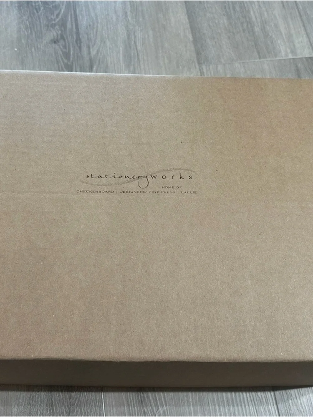 NWT luxury custom stationary set brand new high end a&j monogram cards and env.